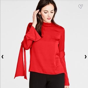 Rachel Roy Tie Sleeve Blouse